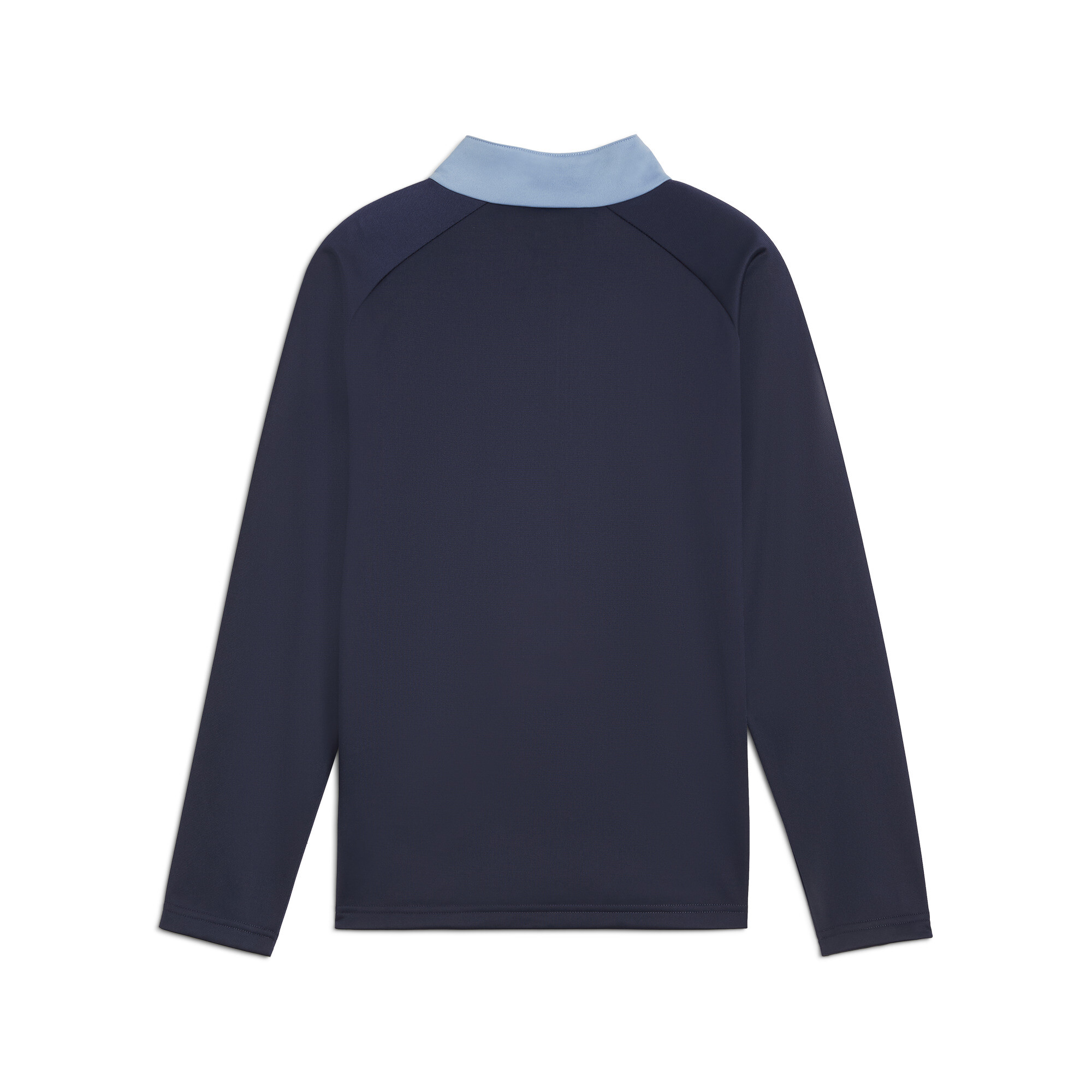 PUMA individualLIGA top met kwartrits, Blauw/Wit, Maat 9-10Y thumbnail 2