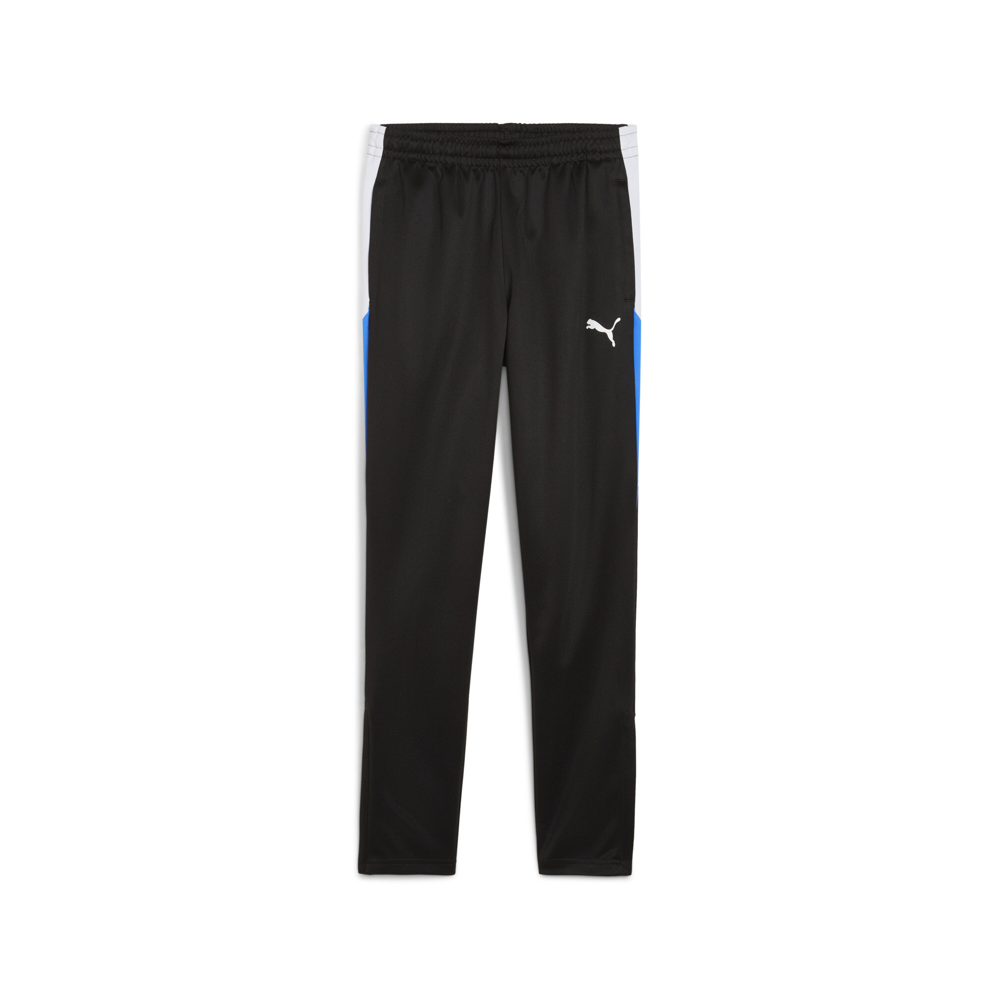PUMA individualLIGA trainingsbroek, Blauw/Zwart/Wit, Maat 7-8Y thumbnail 3