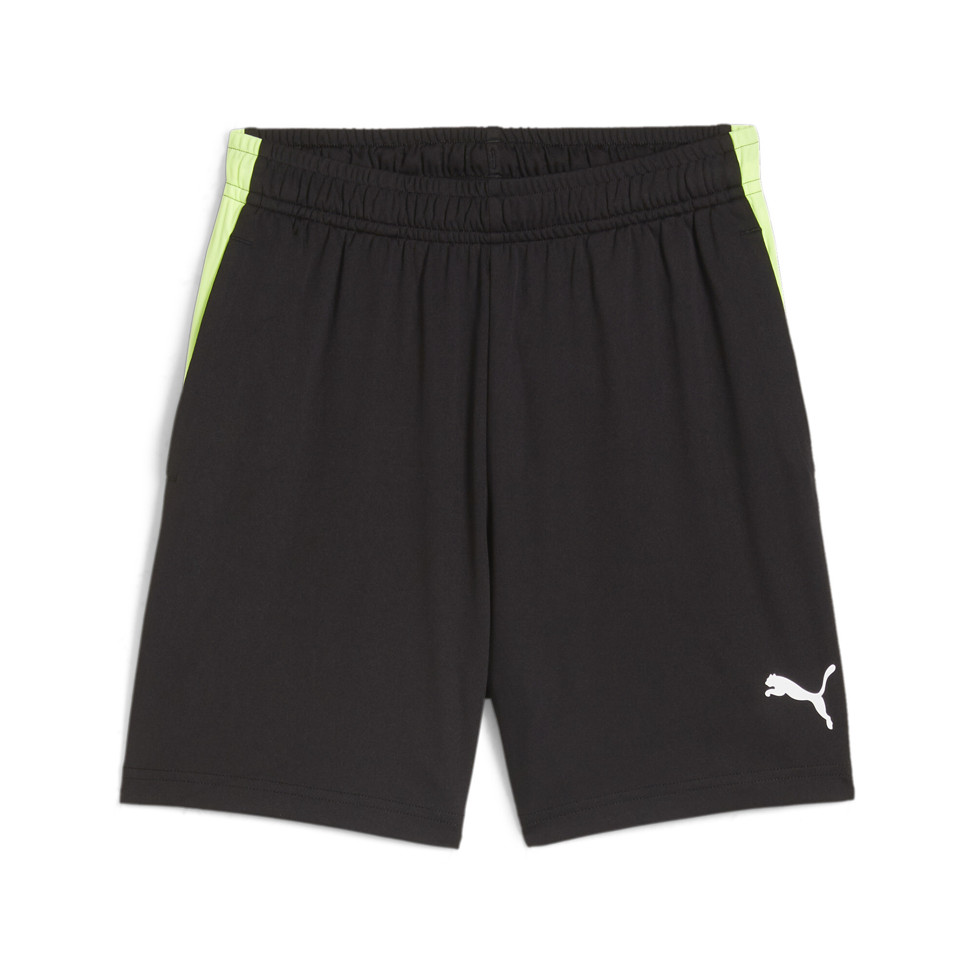 Puma individualFINAL Trainingsshorts Teenager Für Für Kinder | Mit Plain | Black/Fizzy Apple | Größe: 15-16Y