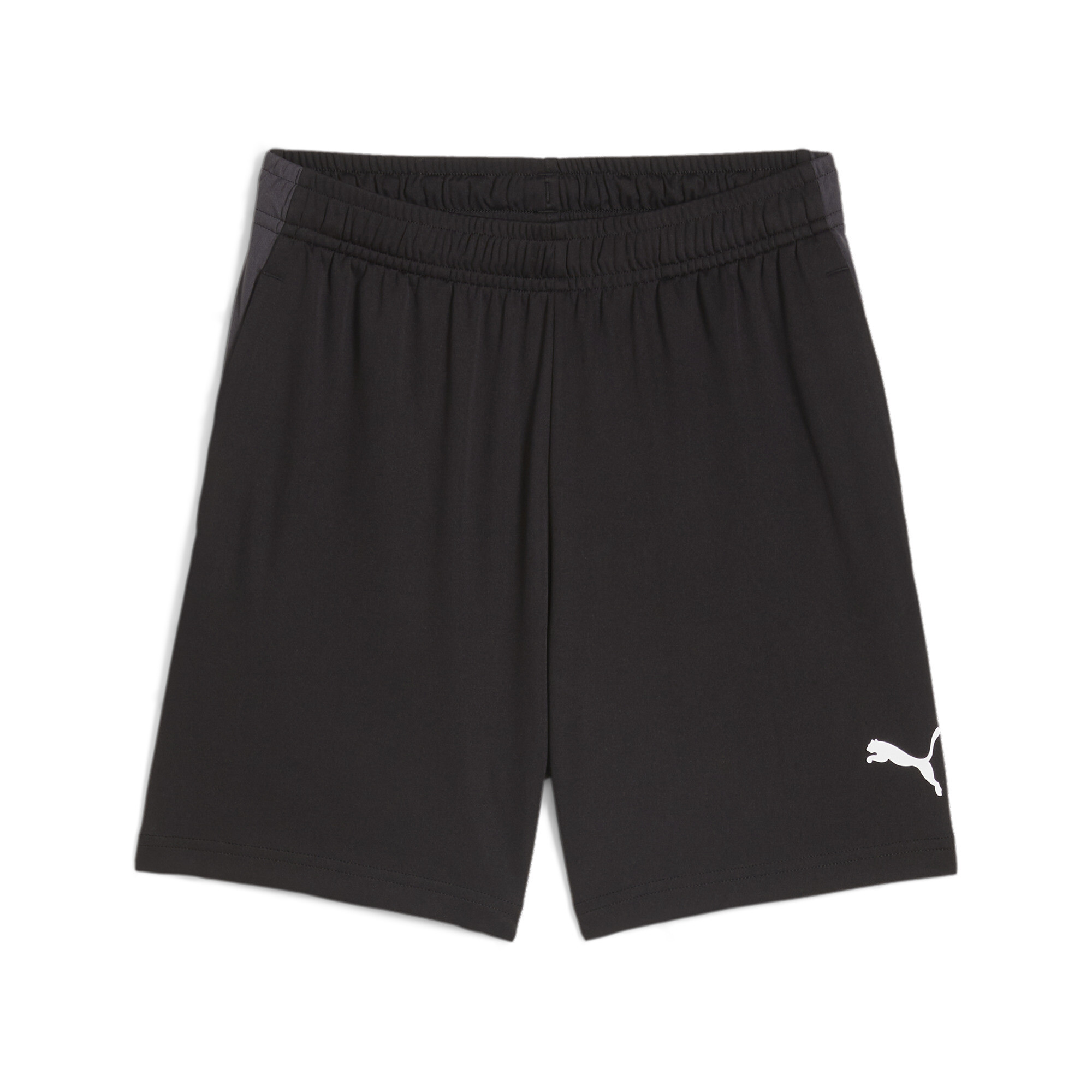 Puma individualFINAL Trainingsshorts Teenager Für Für Kinder | Mit Plain | Black/White/Shadow Gray | Größe: 13-14Y