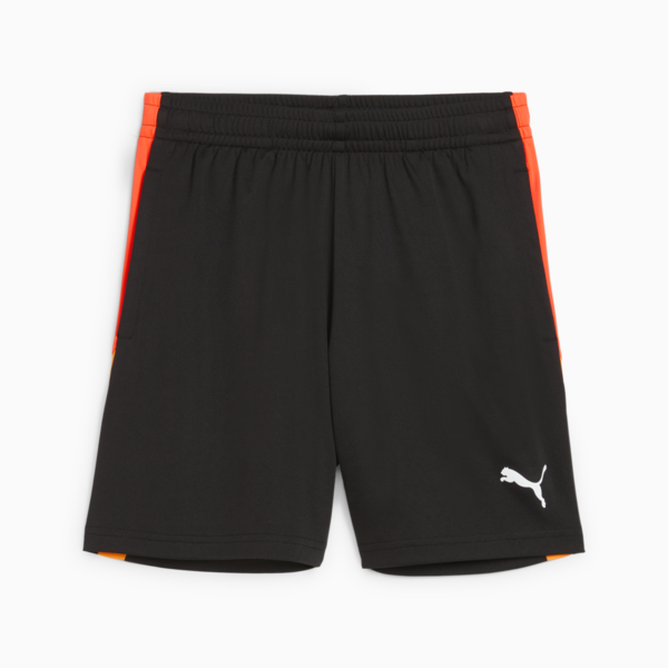 Shorts de entrenamiento juvenil individualFINAL, PUMA Black-Heat Fire, large-MEX