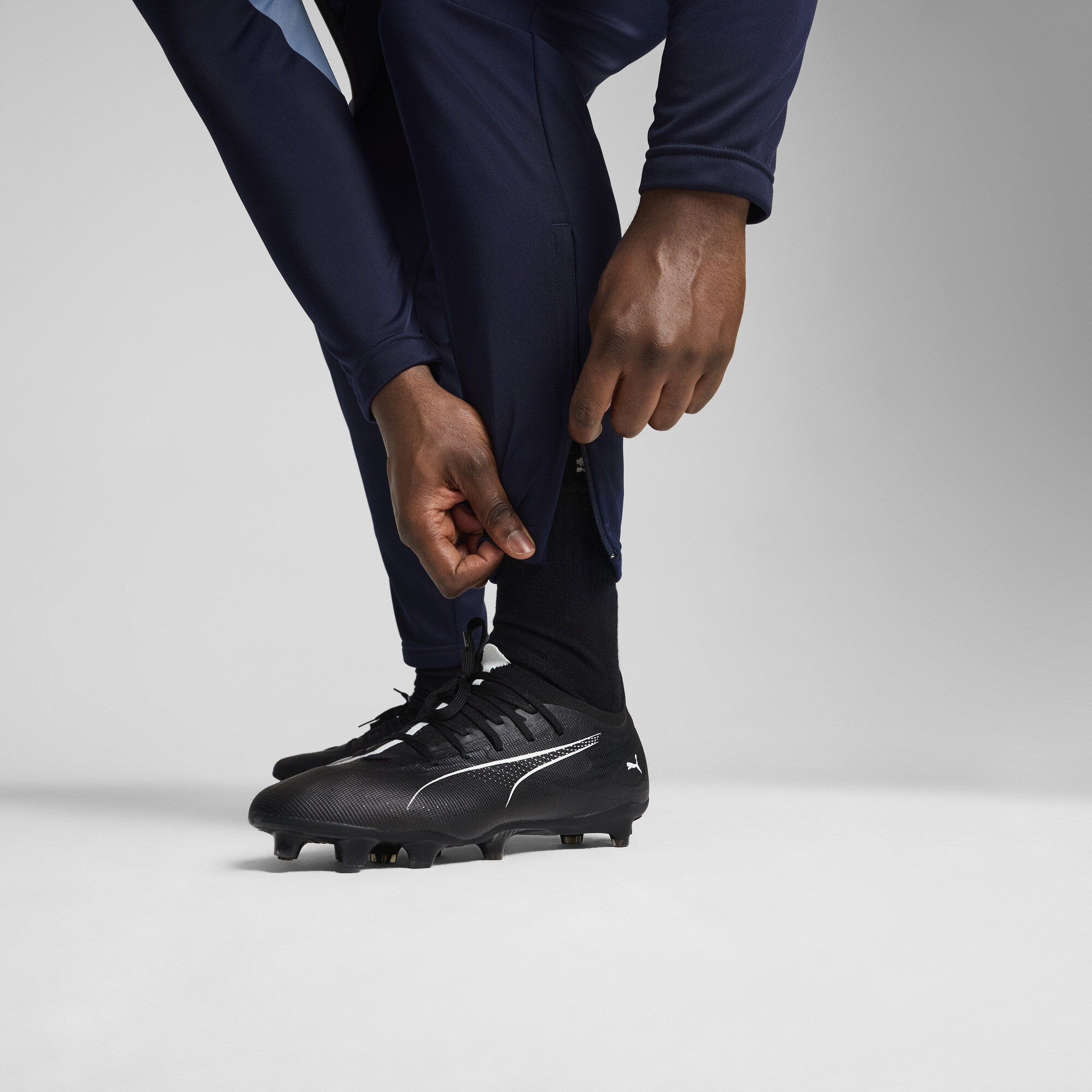 PUMA individualLIGA trainingspak voor Heren, Blauw/Wit, Maat XL thumbnail 7