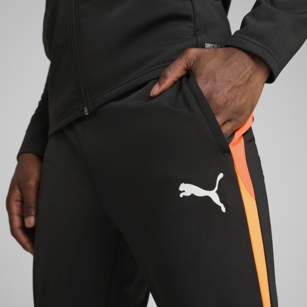 individualLIGA Tracksuit Men, PUMA Black-Heat Fire, large-MEX