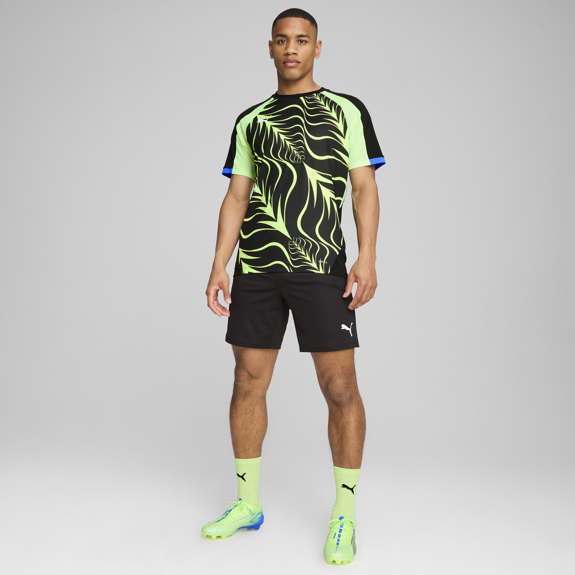 PUMA individualLIGA grafische jersey, Zwart