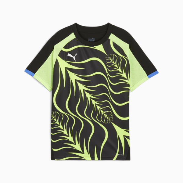 individualFINAL Graphic Jersey Youth, PUMA Black-Fizzy Apple, large-MEX