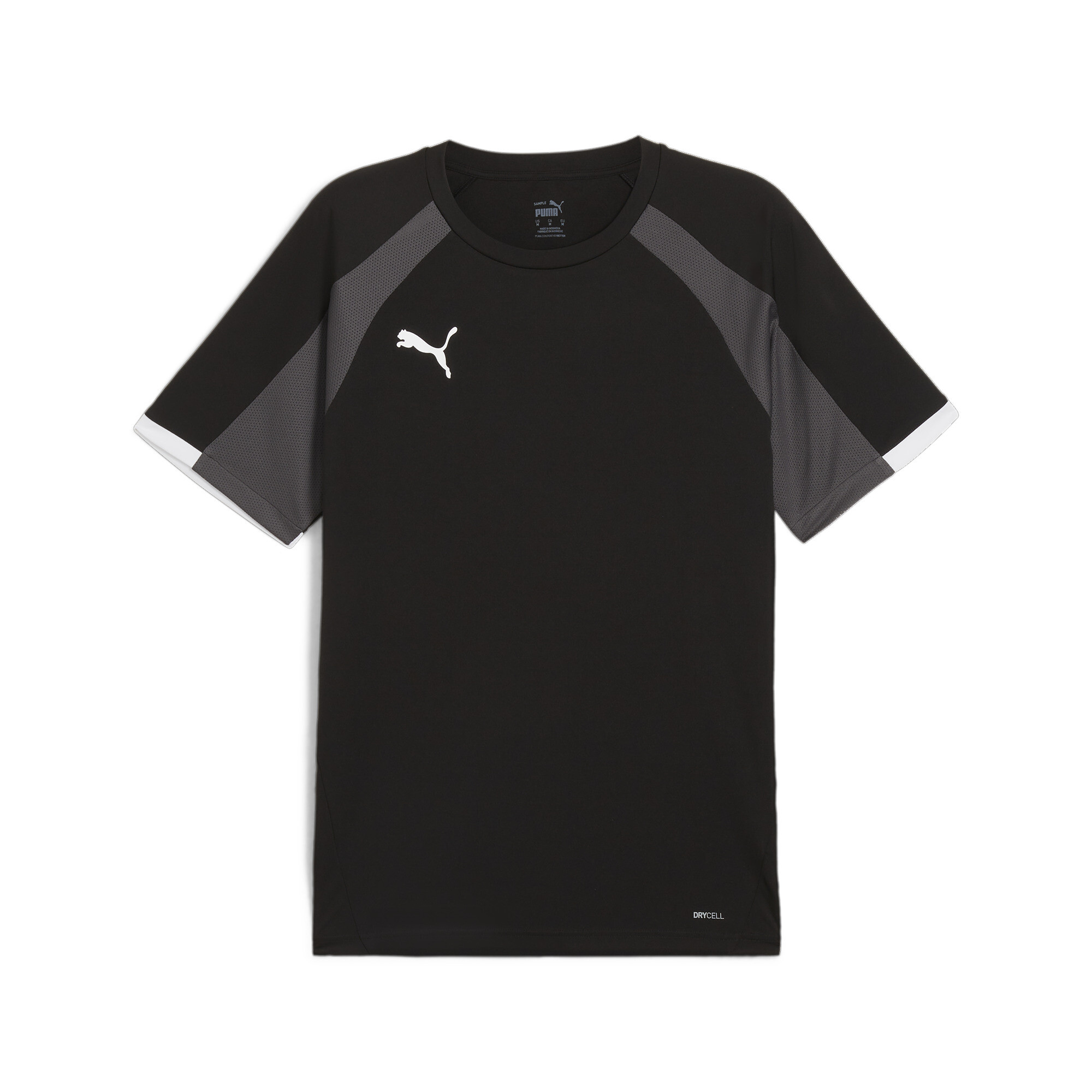 Puma individualLIGA Trikot Herren | Mit Plain | Black/White/Shadow Gray | Größe: XS