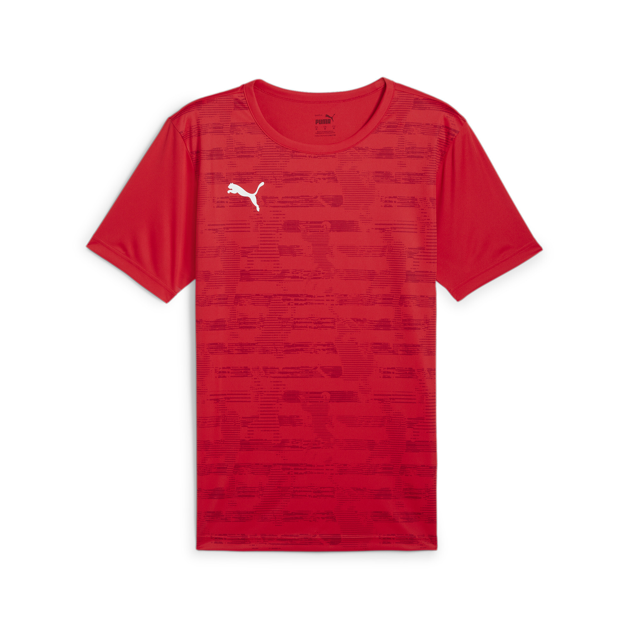 Men's PUMA IndividualRISE Graphic Jersey Men In Red, Size XS