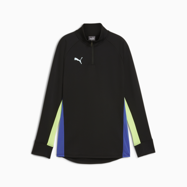 individualBLAZE Quarter-Zip Top Women, PUMA Black-Fizzy Apple, large-MEX