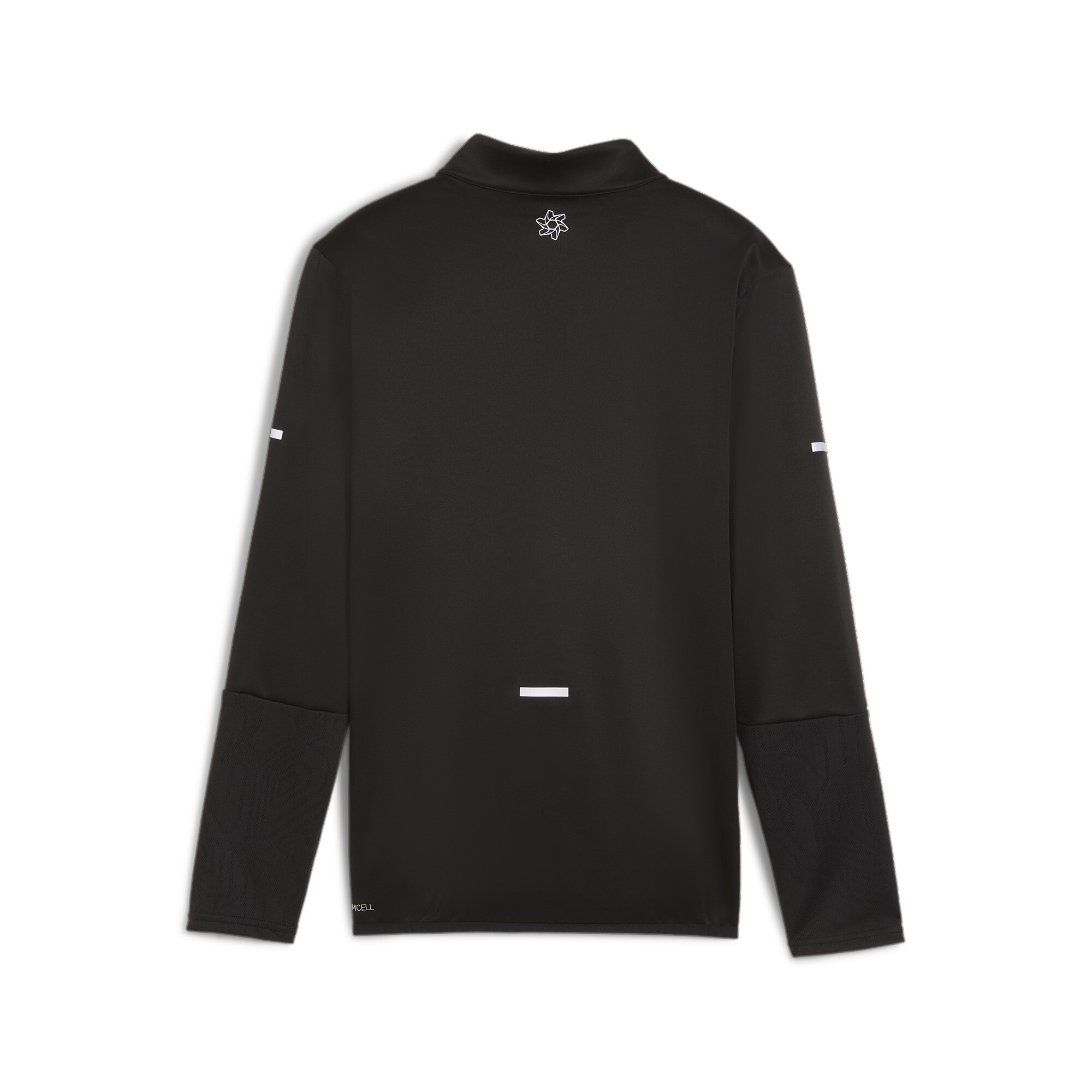 Puma Individual Winterised Quarter-Zip Top Youth, Black, Size 5-6Y, Clothing