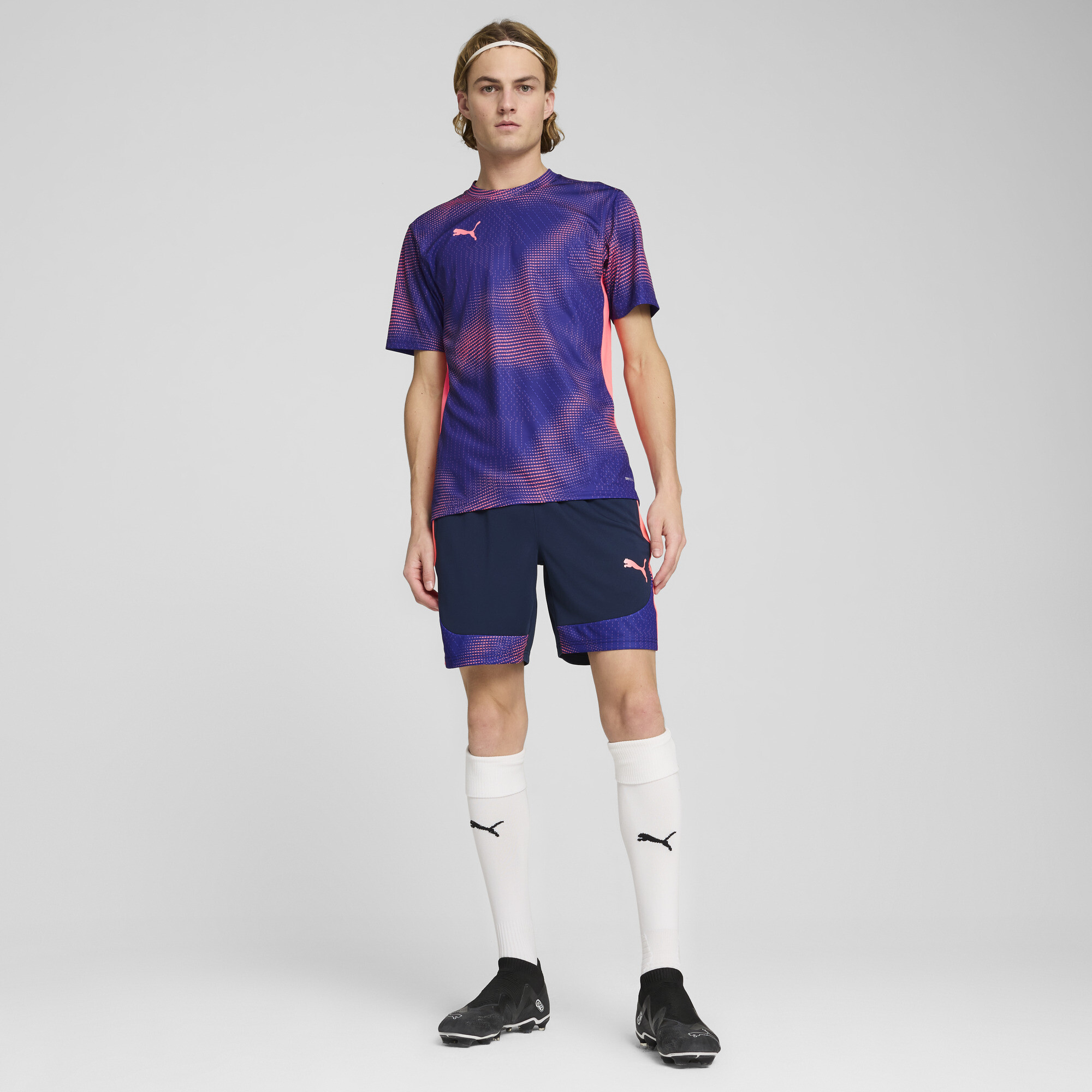 PUMA individualFINAL short, Blauw
