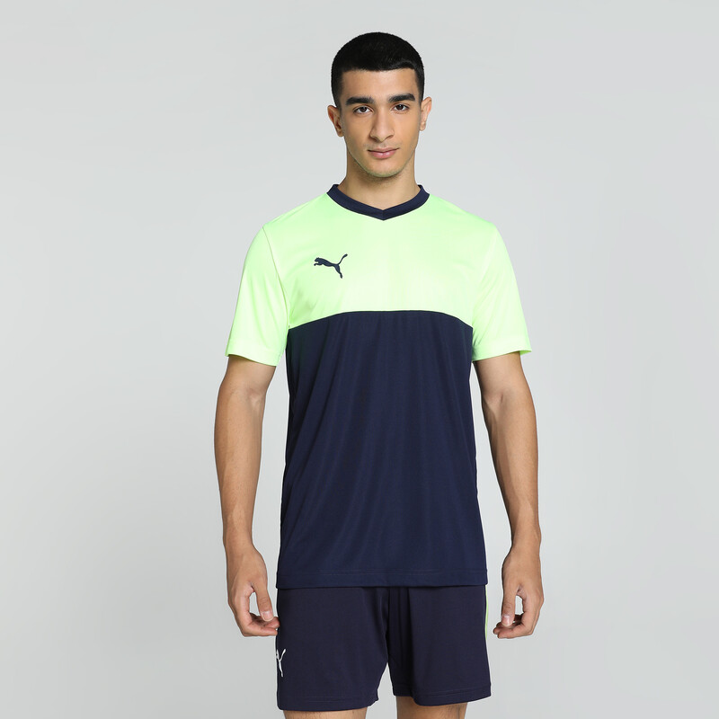 

Men's PUMA Cricket Teamwear Colorblock Tee