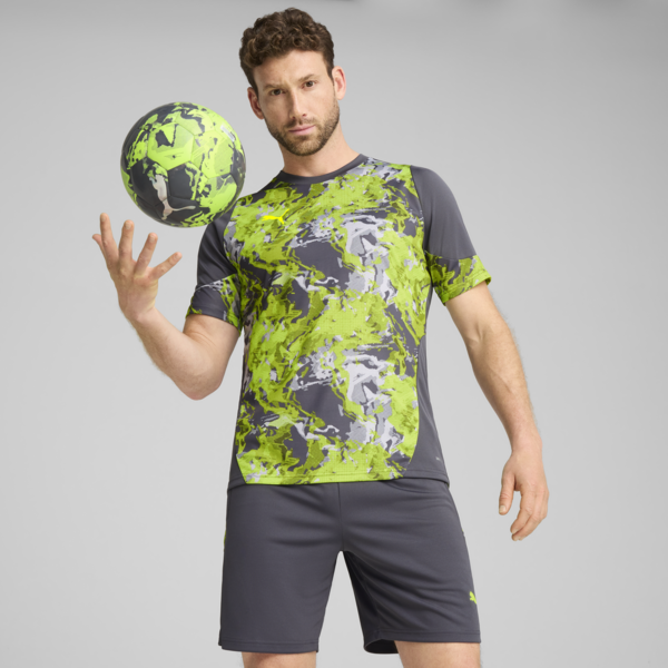 Camiseta de fútbol individualCUP para hombre, Galactic Gray, large-ARG