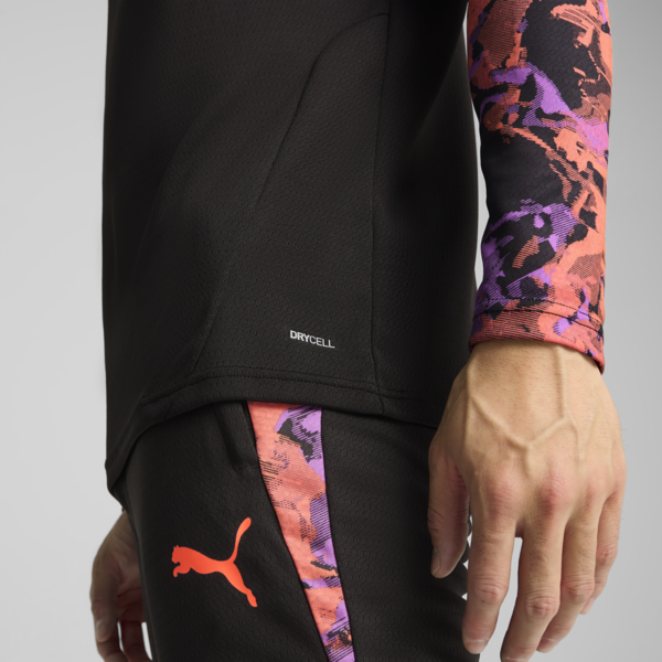 Remera de fútbol con cierre individualCUP para hombre, PUMA Black, large-ARG
