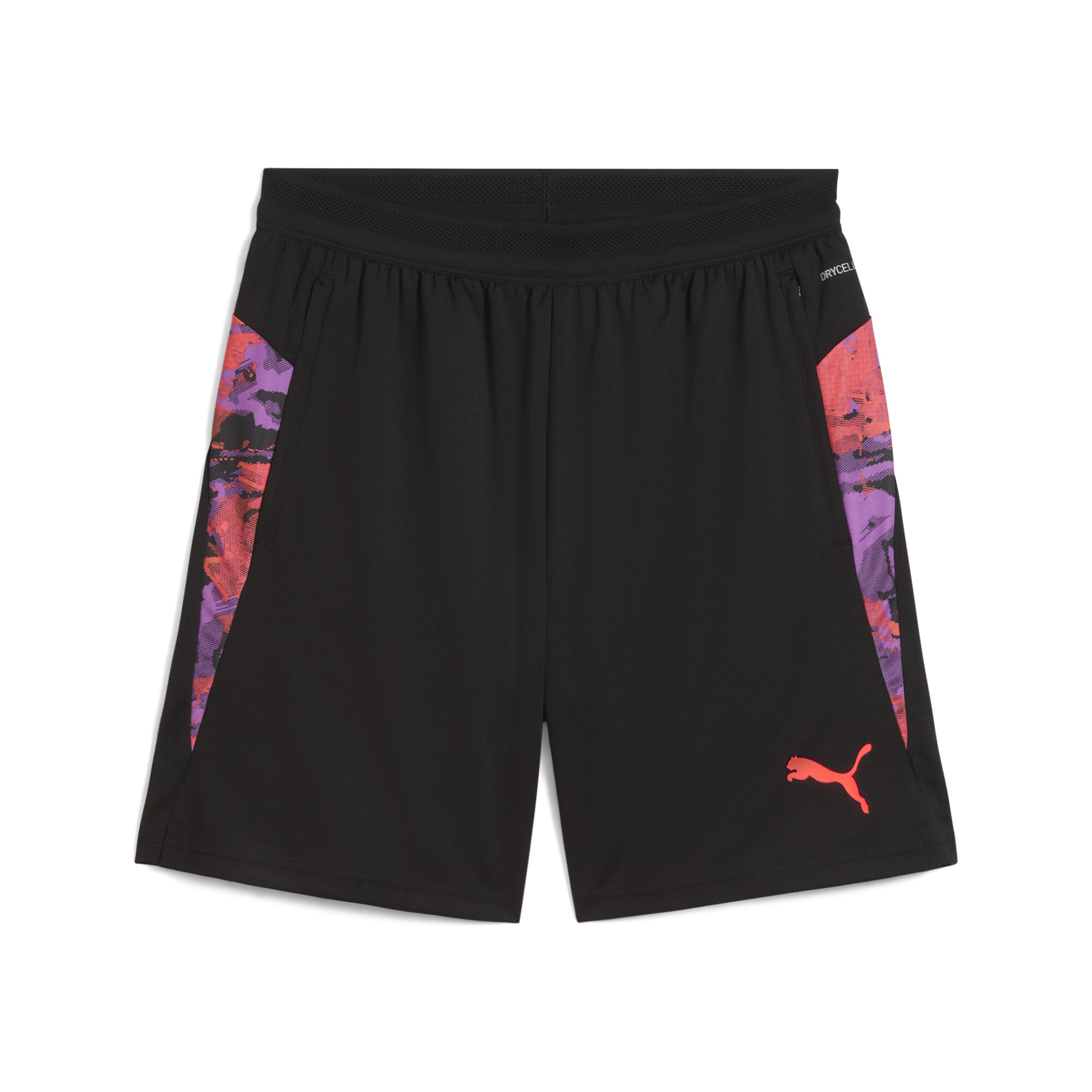 Puma IndividualCUP Fußballshorts Herren | Mit Print | Black | Größe: 3XL