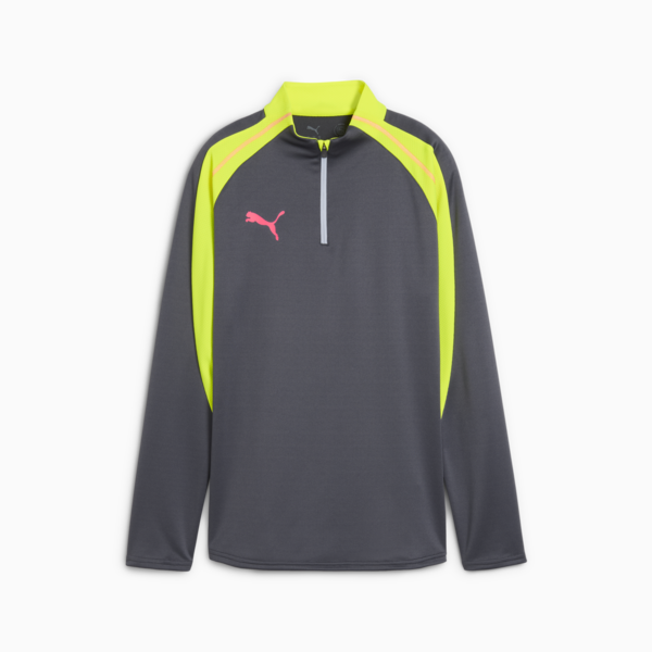 IndividualBLAZE 1/4 Zip Football Top Women, Galactic Gray, large-ZAF