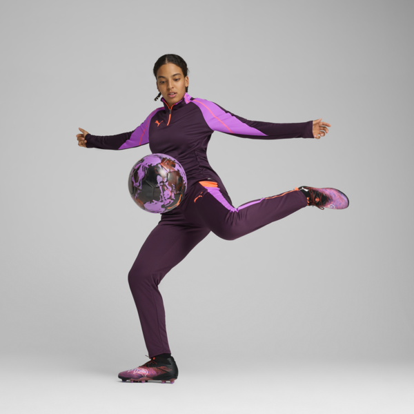 Pantalones de fútbol individualBLAZE para mujer, Midnight Plum, large-ARG