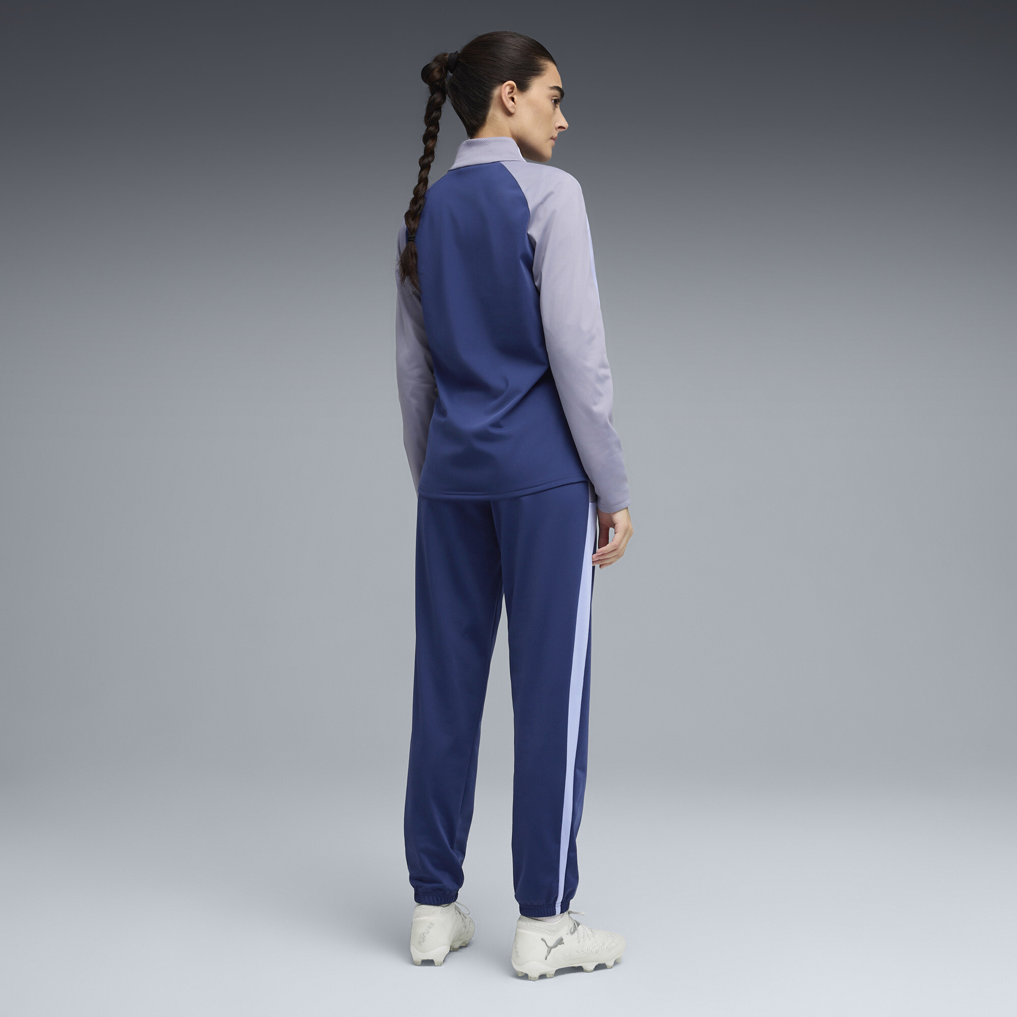 PUMA IndividualBLAZE voetbaltrainingspak voor Dames, Blauw/Wit, Maat XXL thumbnail 3