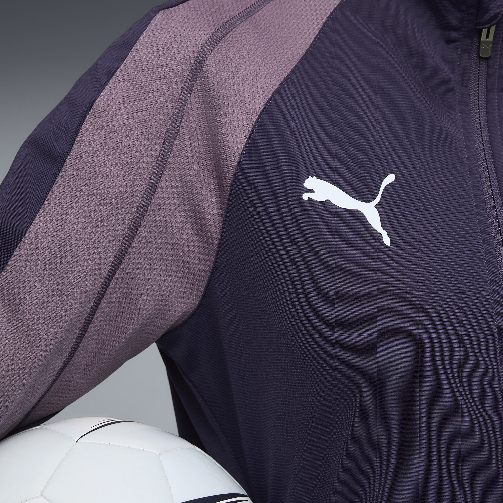 PUMA IndividualBLAZE voetbaltrainingspak voor Dames, Blauw/Paars, Maat XS thumbnail 5