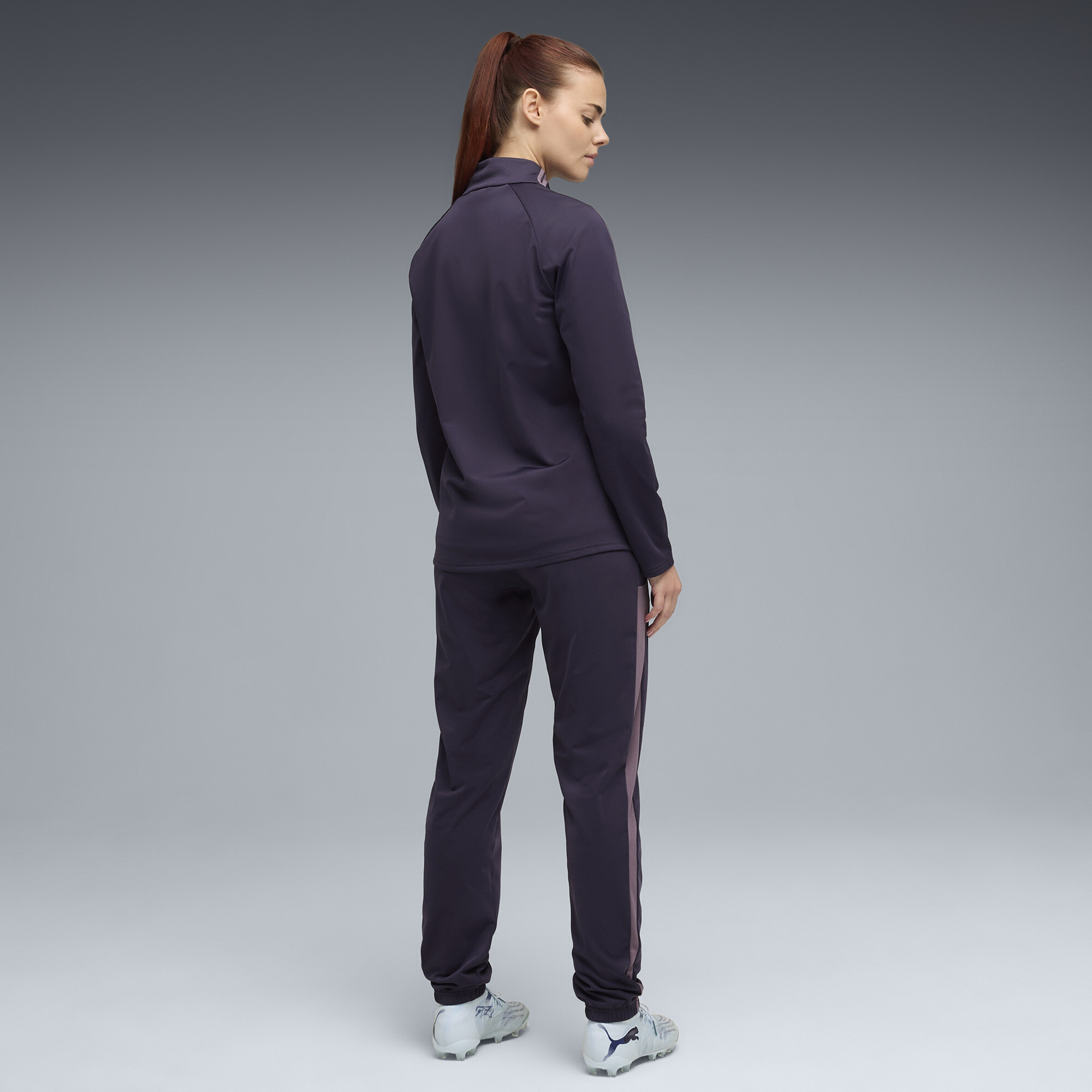 PUMA IndividualBLAZE voetbaltrainingspak voor Dames, Blauw/Paars, Maat XS thumbnail 3