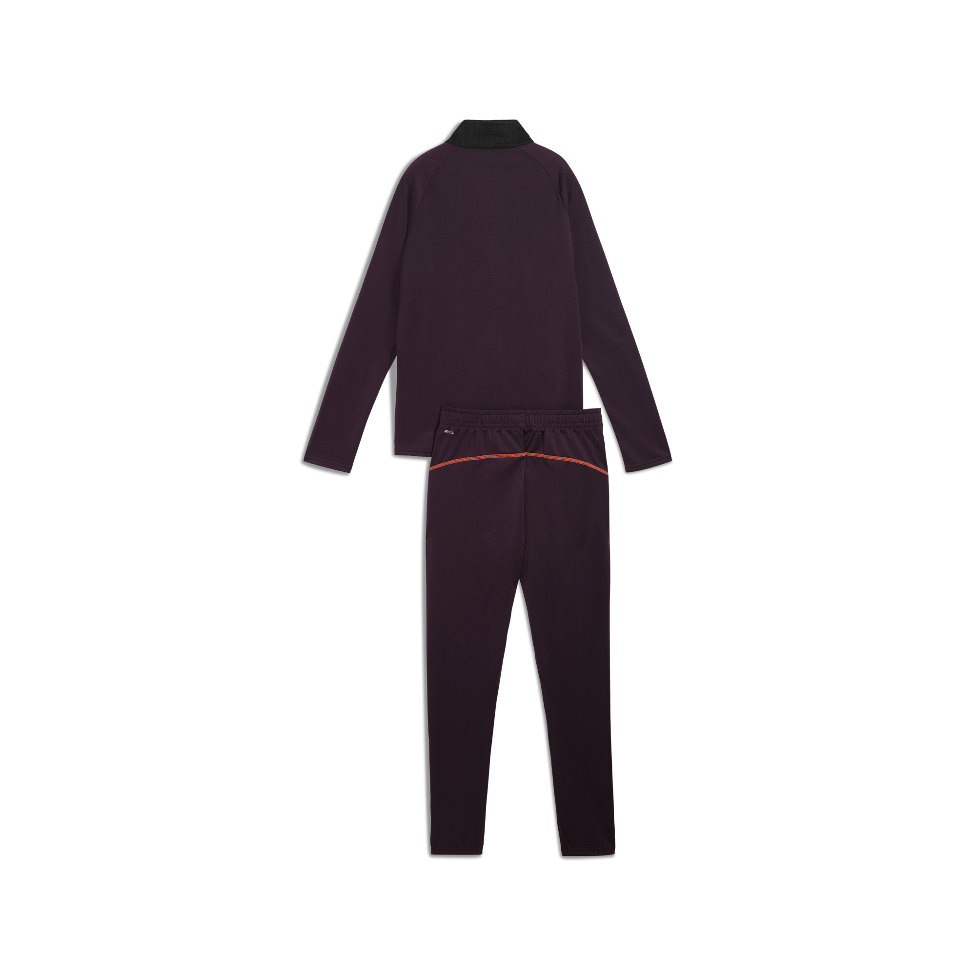 PUMA individualBLAZE Tracksuit Dames Trainingspak - Midnight Plum-Glowing Red
