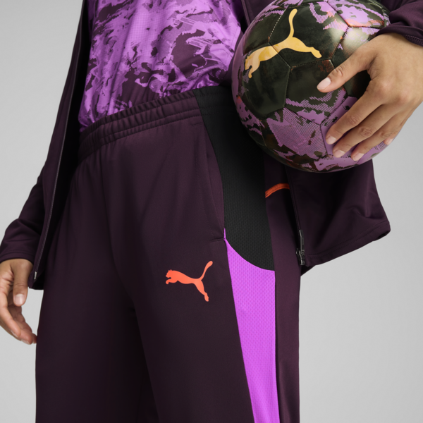 Conjunto de fútbol individualBLAZE para mujer, Midnight Plum-Glowing Red, large-MEX