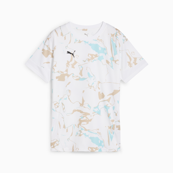 IndividualEARTH DAY Football Jersey Women, PUMA White-Light Sand, large-MEX