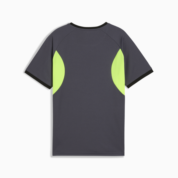 IndividualLIGA Graphic Football Jersey Youth, Galactic Gray-Yellow Alert, large-MEX