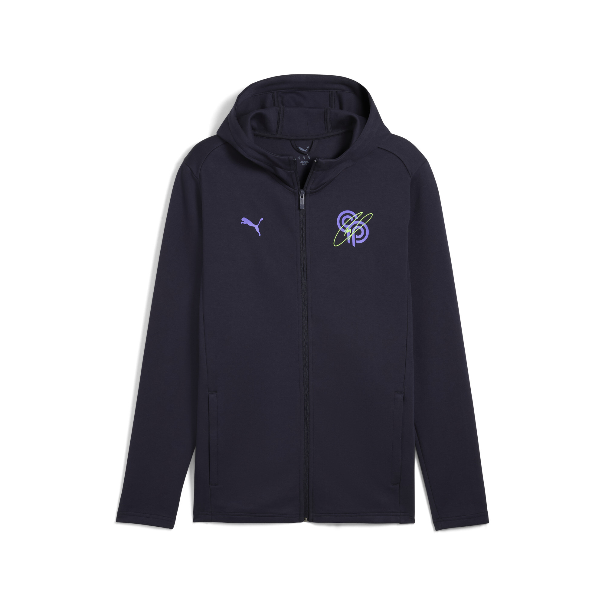 PUMA x CHRISTIAN PULISIC Chasing the Dream Men's Full Zip Hoodie in Blue, Size XL