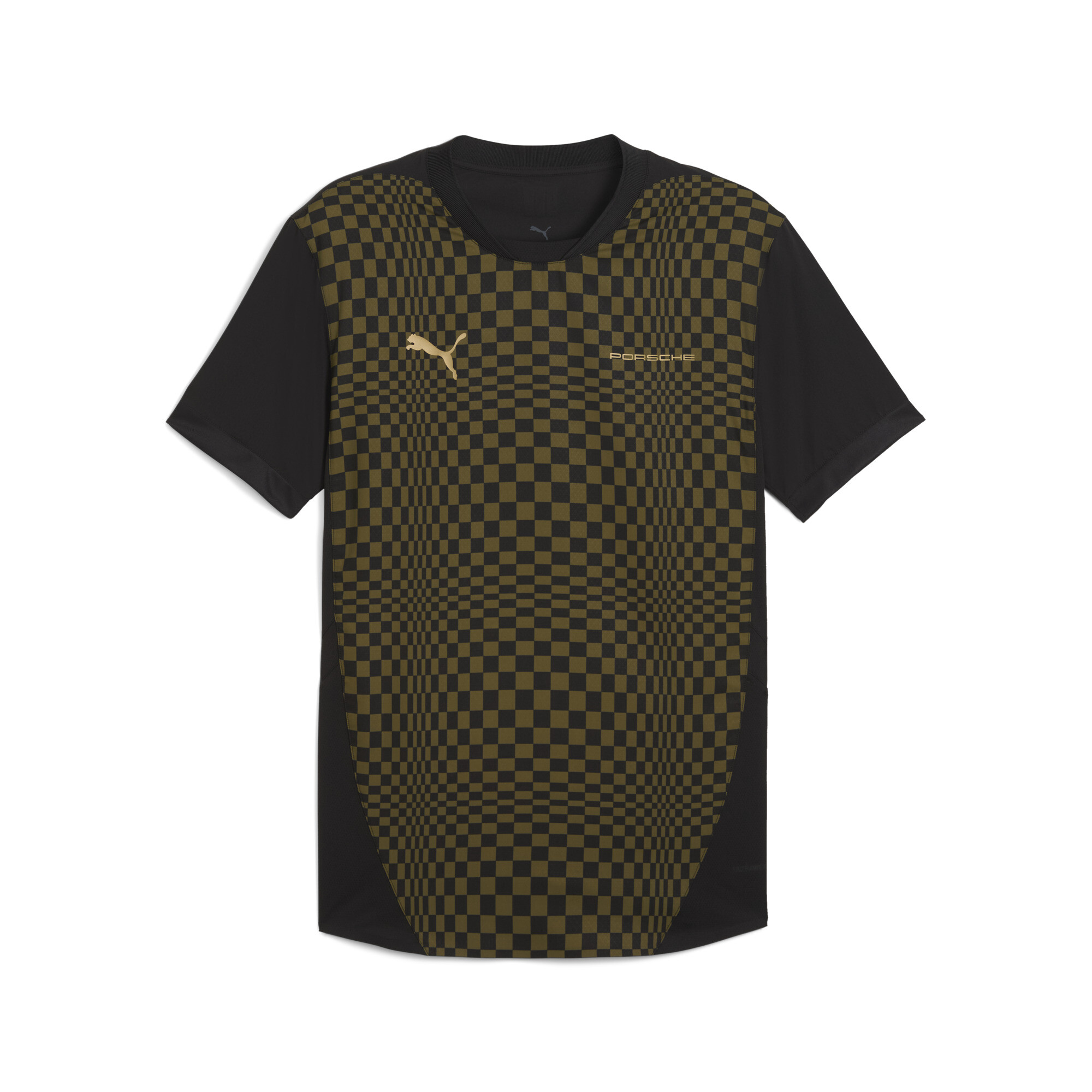 Puma Porsche Legacy 911 Spirit 70 Fußballtrikot Herren | Mit Checked | Olive Drab | Größe: L