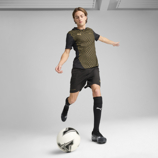 Porsche Legacy 911 Spirit 70 Football Shorts Men, Olive Drab, large-MEX