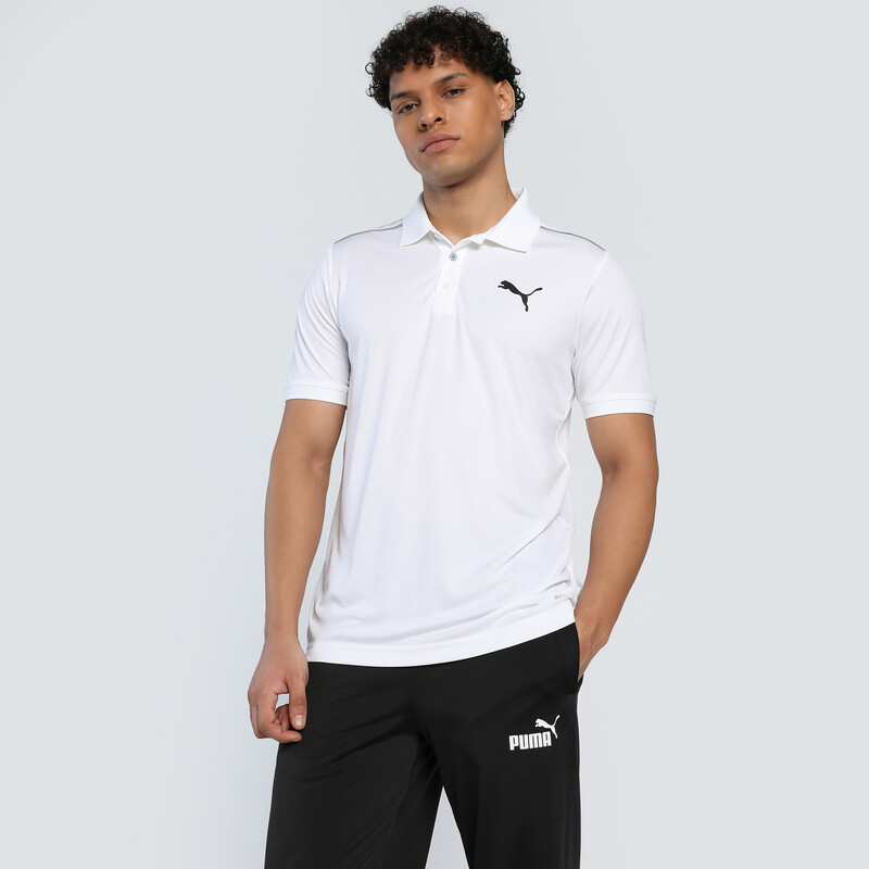 Men's PUMA Piping Cricket Polo
