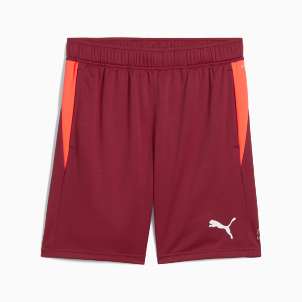 INDIVIDUAL Padel Training Shorts Men, Dark Crimson-PUMA White-Glowing Red, large-ZAF