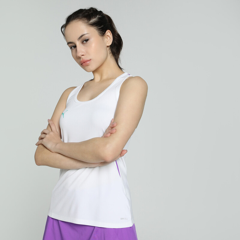 

Women's PUMA Individual Slim Fit Padel Tennis Tank Top