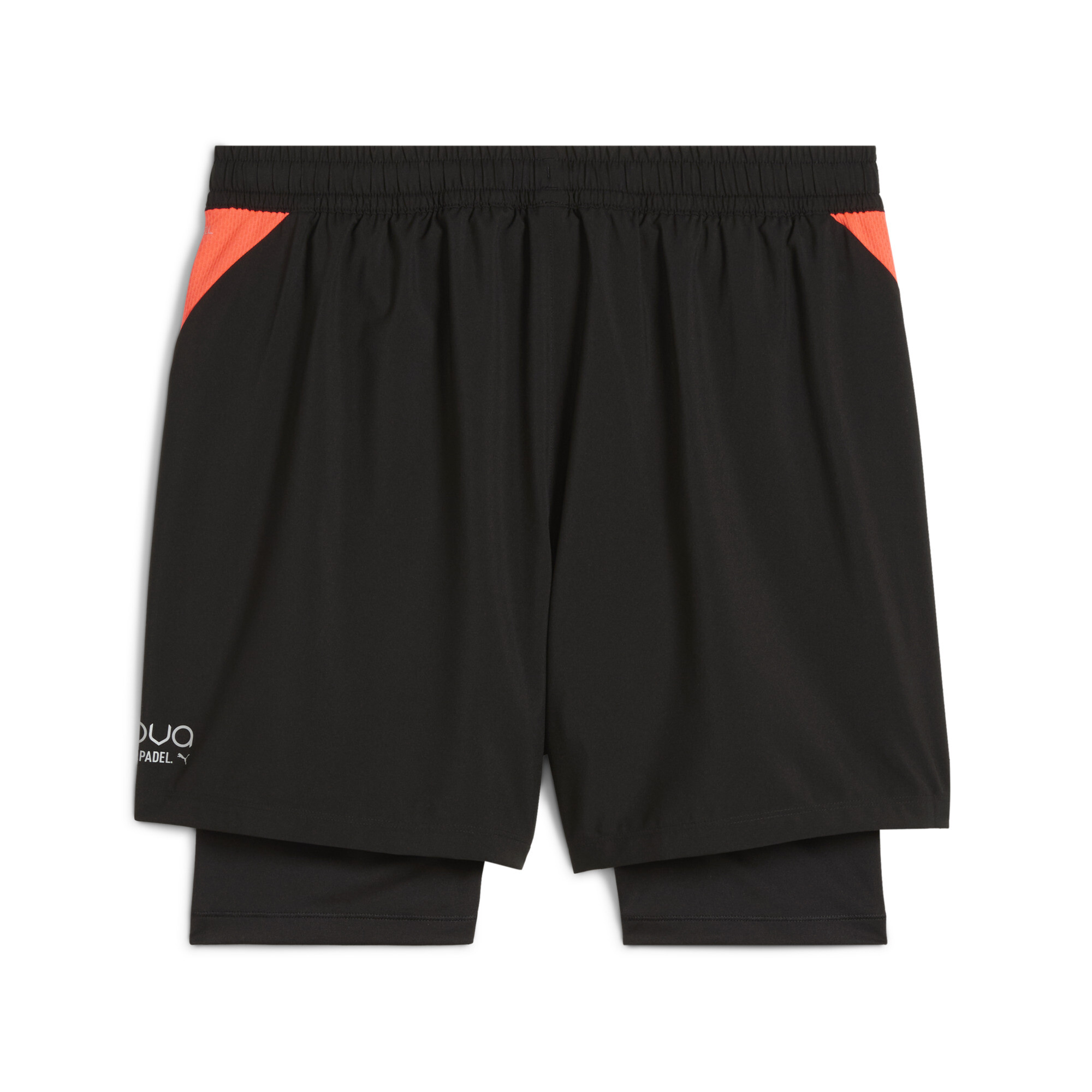INDIVIDUAL 2-in-1-padelshort voor Heren, Zwart, Maat M | PUMA
