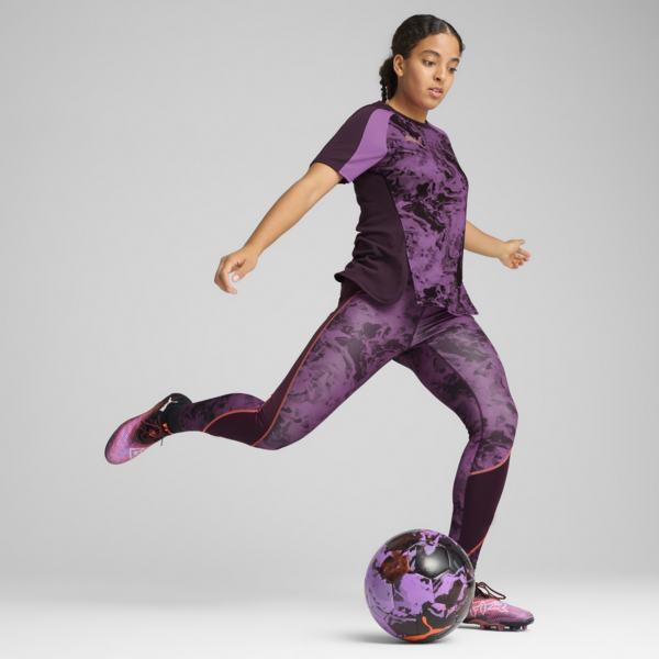 Shorts de fútbol IndividualBLAZE Strong para mujer, Midnight Plum, large-MEX