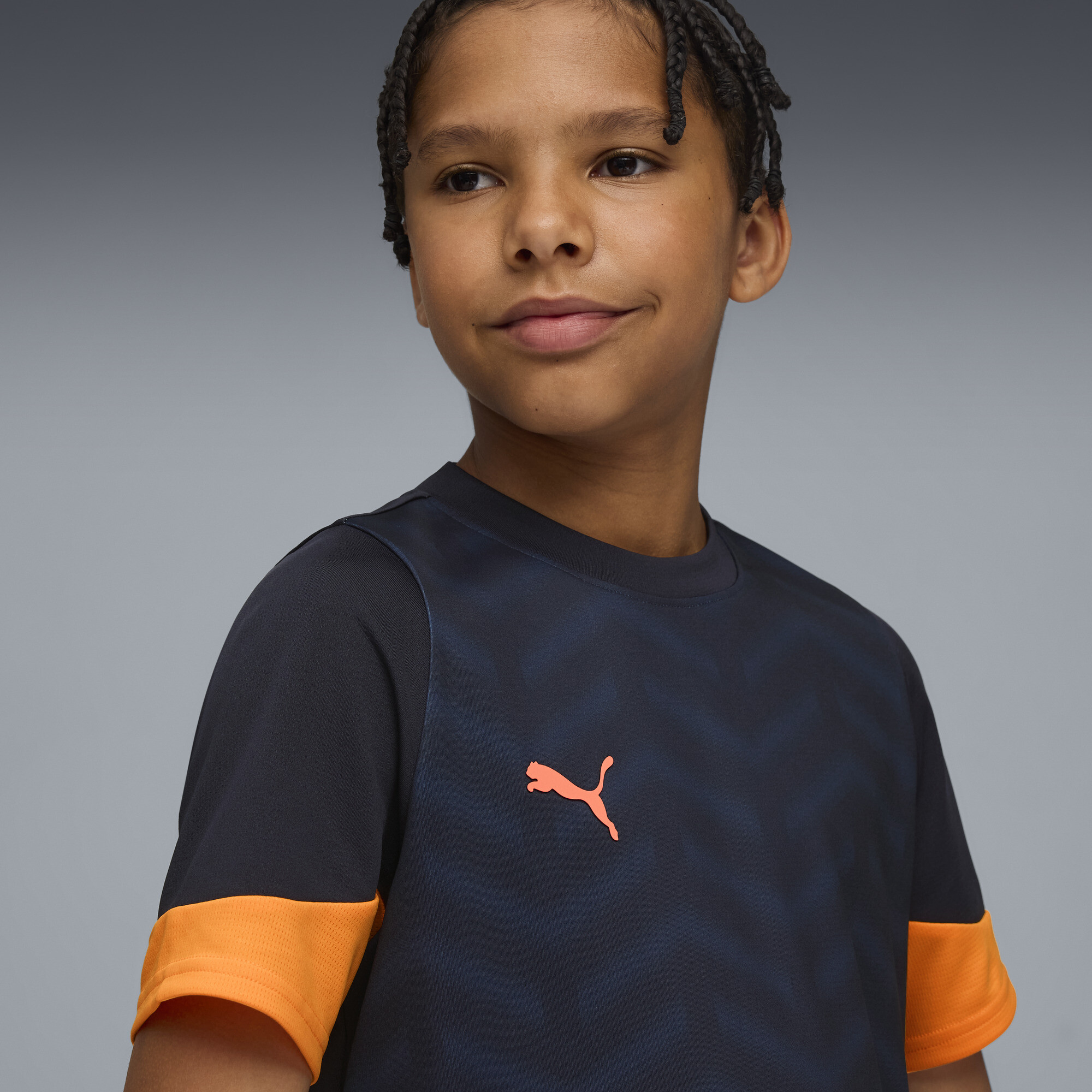 PUMA individualCUP voetbalshirt, Blauw/Rood, Maat 7-8Y thumbnail 6