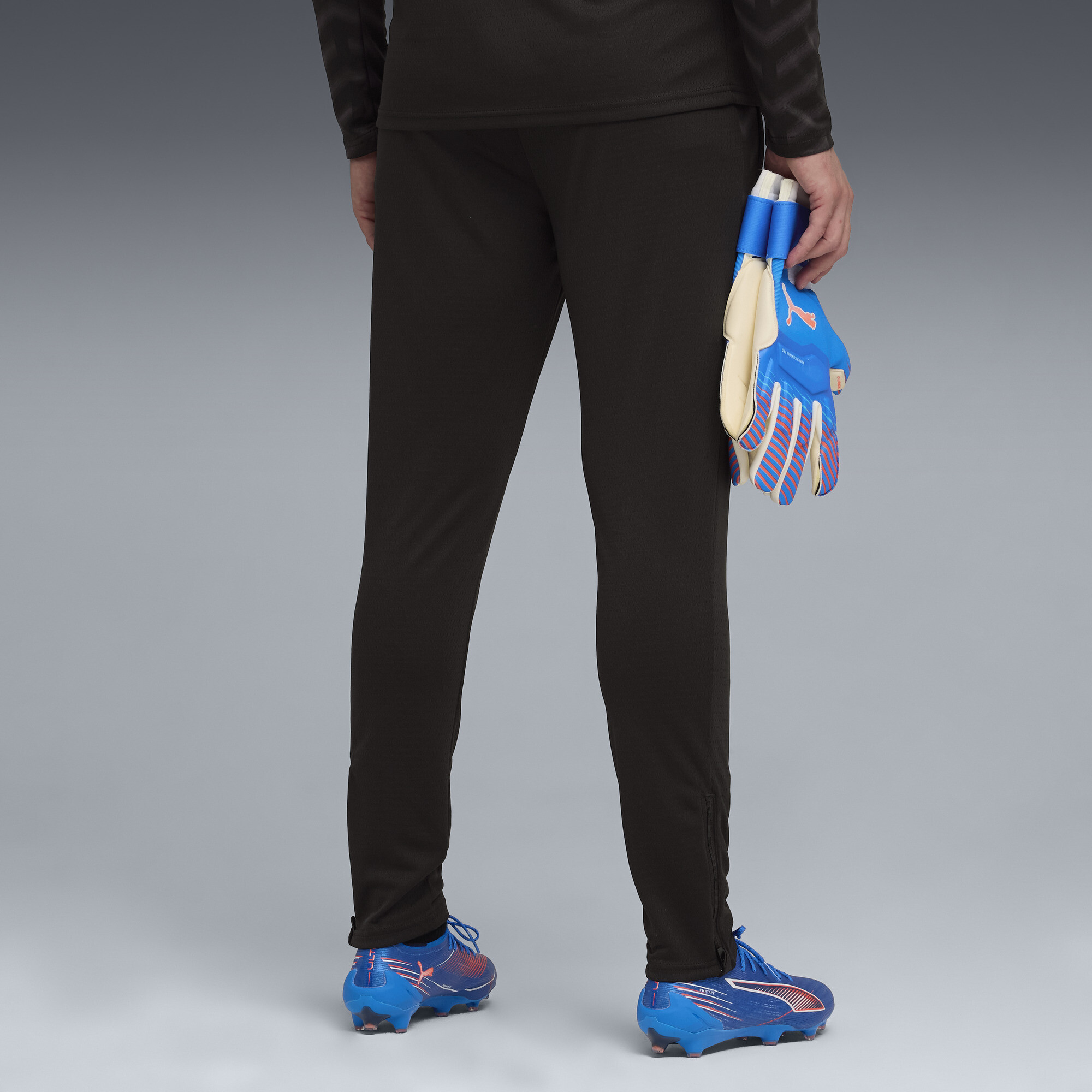 PUMA individualCUP voetbaltrainingsbroek voor Heren, Blauw/Zwart/Wit, Maat XXL thumbnail 3