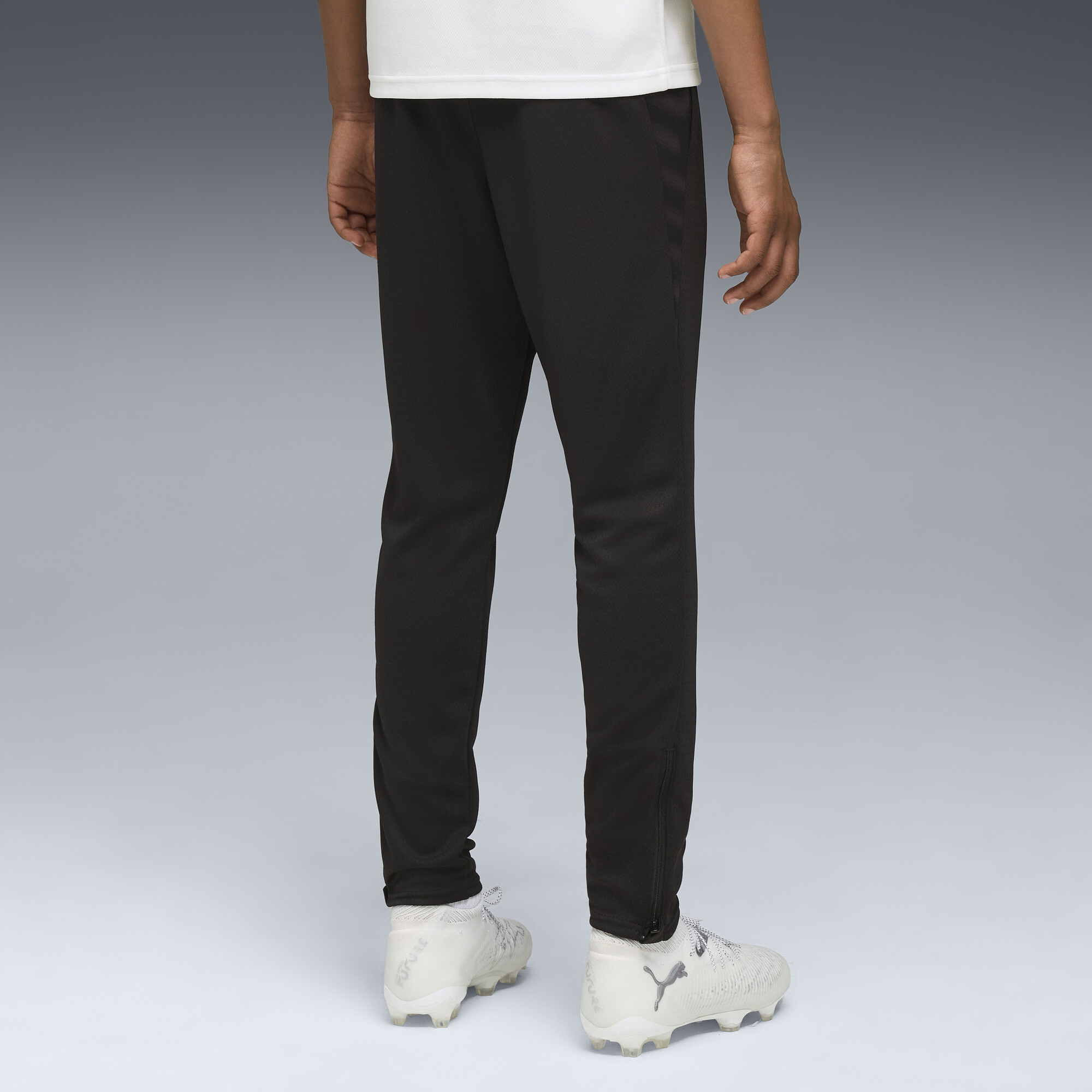 PUMA individualCUP voetbaltrainingsbroek, Blauw/Zwart/Wit, Maat 5-6Y thumbnail 4