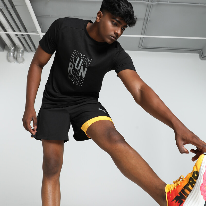 

Men's PUMA RUN LOGO Running Tee