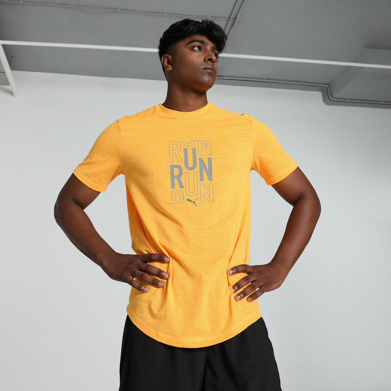 

Men's PUMA RUN LOGO Running Tee