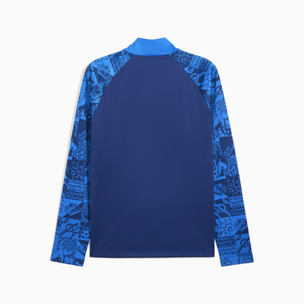 Neymar Jr Playmaker Quarter-Zip Football Top Men, Blazing Blue-PUMA White-Ultra Blue, large-ZAF