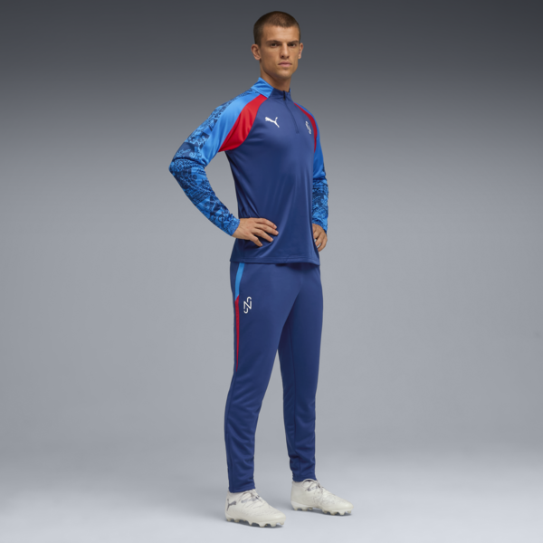Neymar Jr Playmaker Training Football Pants Men, Blazing Blue-PUMA White-Ultra Blue, large-ZAF