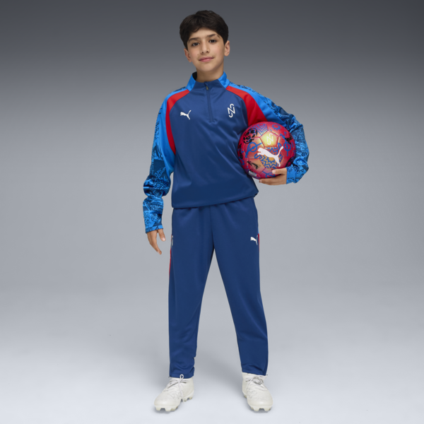 Neymar Jr Playmaker Training Football Pants Youth, Blazing Blue-PUMA White-Ultra Blue, large-ZAF