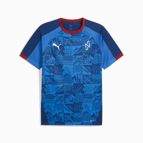 Neymar Jr Playmaker Football Jersey Men, Blazing Blue-PUMA White-Ultra Blue, large-ZAF