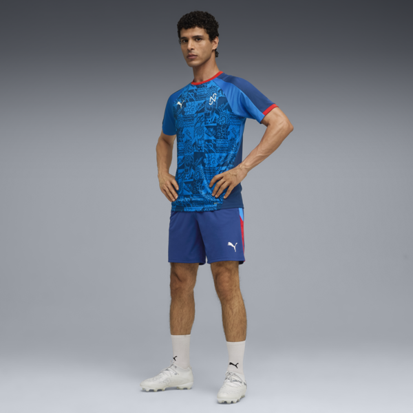 Neymar Jr Playmaker Football Jersey Men, Blazing Blue-PUMA White-Ultra Blue, large-ZAF