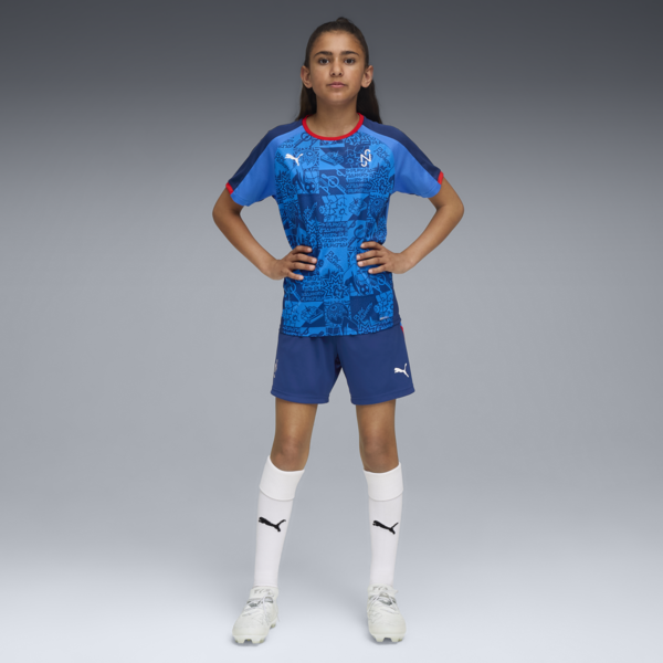Neymar Jr Playmaker Football Jersey Youth, Blazing Blue-PUMA White-Ultra Blue, large-ZAF