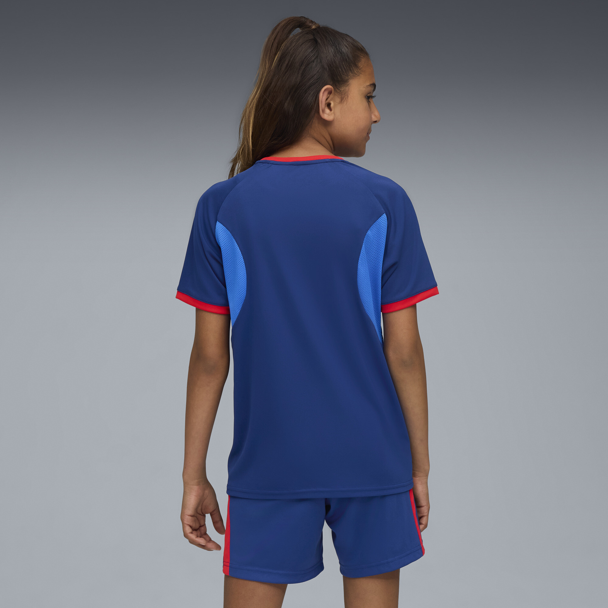 PUMA Neymar Jr Playmaker voetbalshirt, Blauw/Wit, Maat 5-6Y thumbnail 4