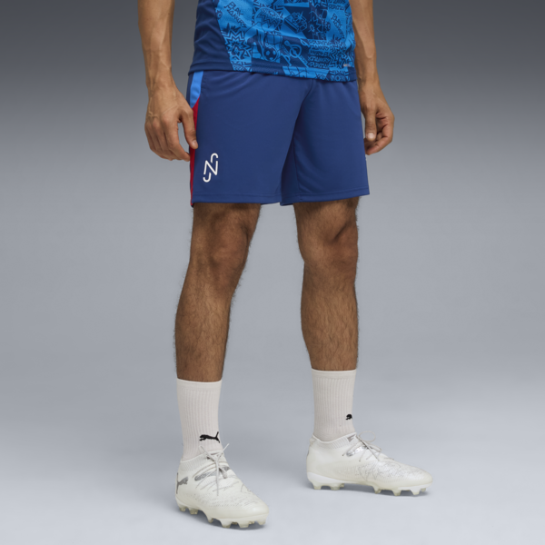Neymar Jr Playmaker Training Football Shorts Men, Blazing Blue-PUMA White-Ultra Blue, large-ZAF