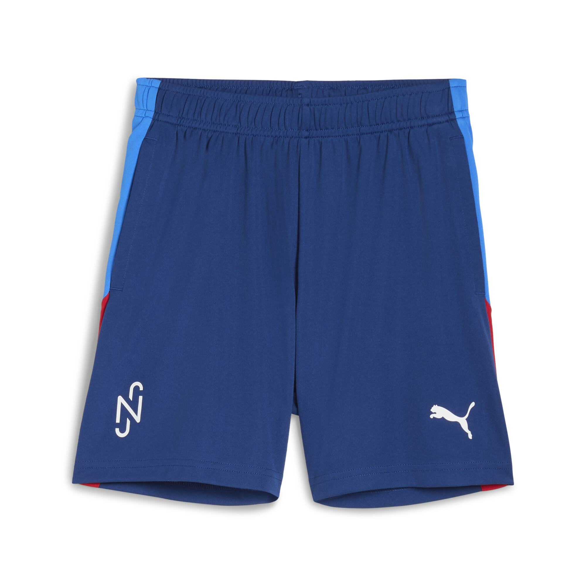 PUMA Neymar Jr Playmaker voetbaltrainingsshort, Blauw/Wit, Maat 5-6Y thumbnail 3