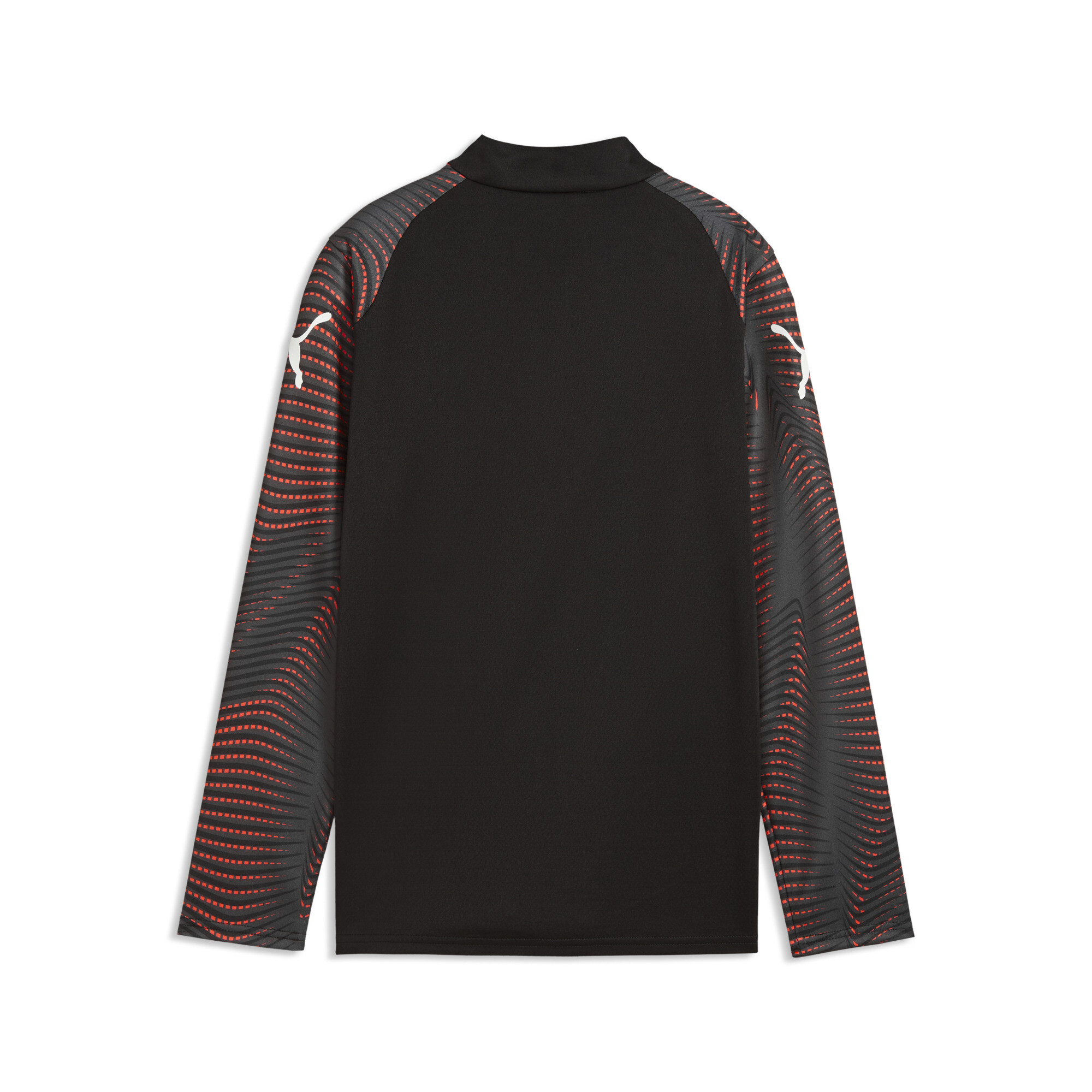 PUMA individualFINAL voetbaltop met kwartrits, Zwart/Rood, Maat 5-6Y thumbnail 2